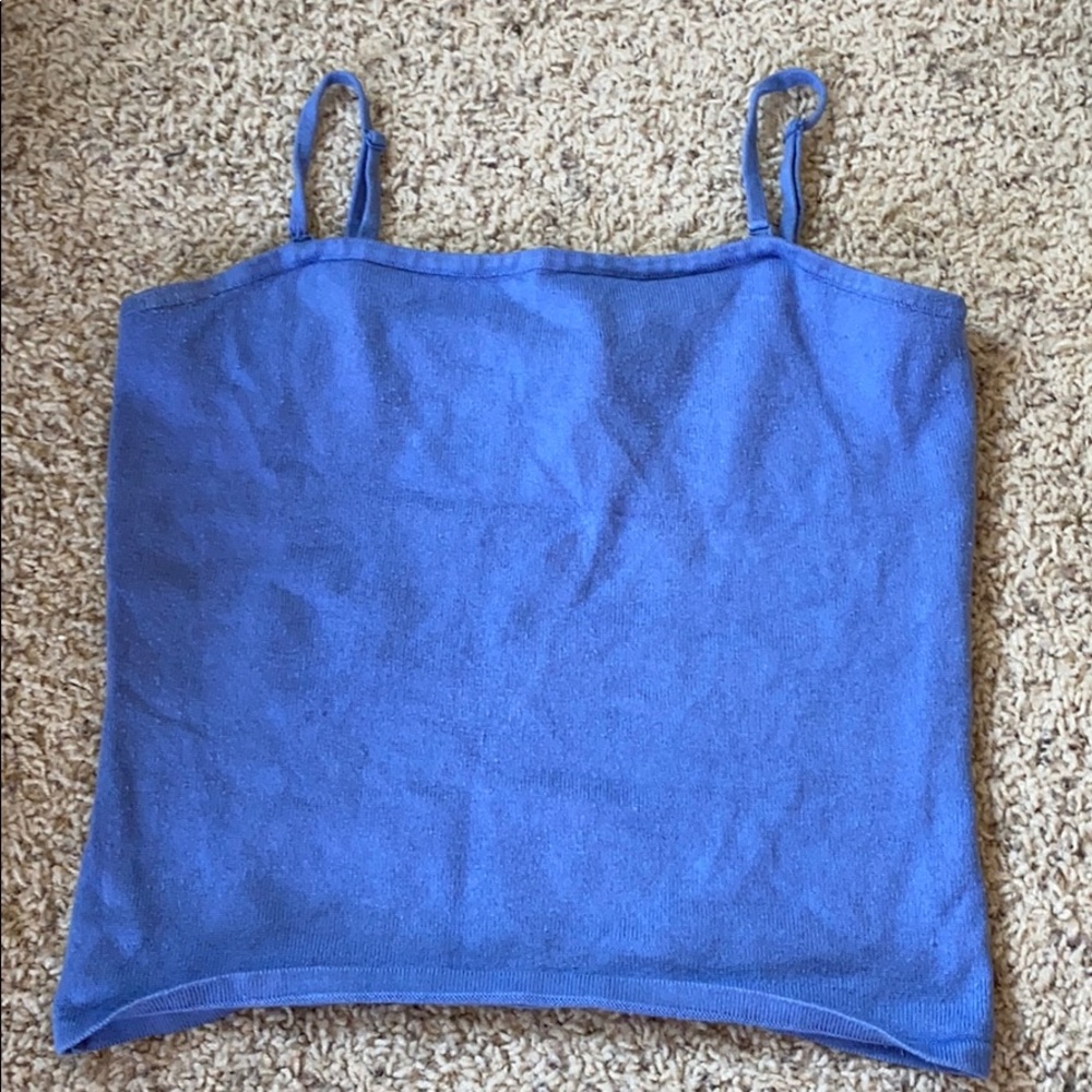 Blue tank